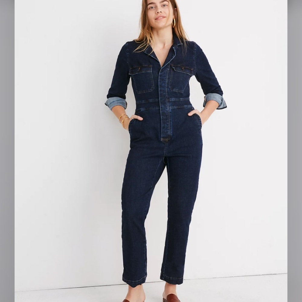 Madewell Denim slim jumpsuit NWT (SOLDOUT)